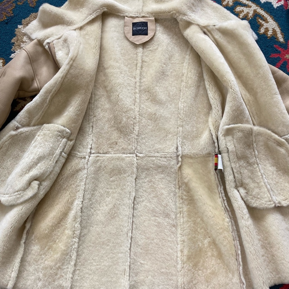 Genuine Lightweight Shearling Jacket - image 5
